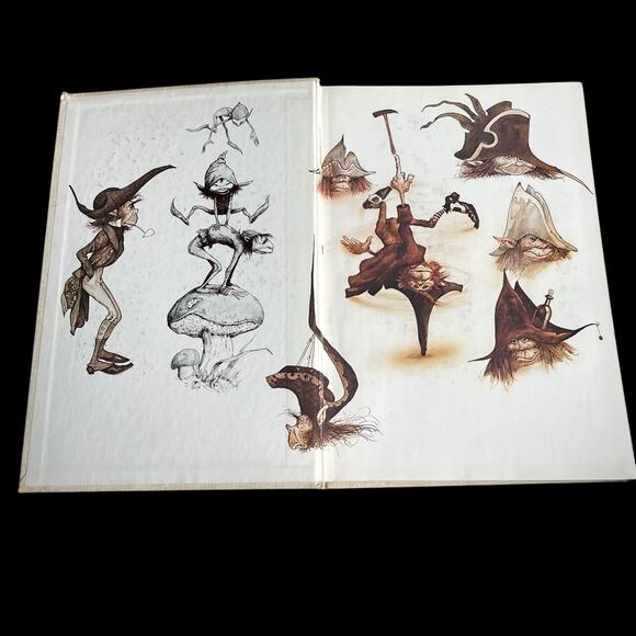 Vintage Faeries Book Hardcover 1978 Graphic Art Brian Froud No Dust Jacket READ - Picture 1 of 16